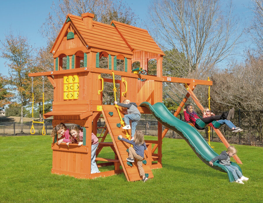 Rainforest Cottage with Treehouse Panels & Lemonade Stand