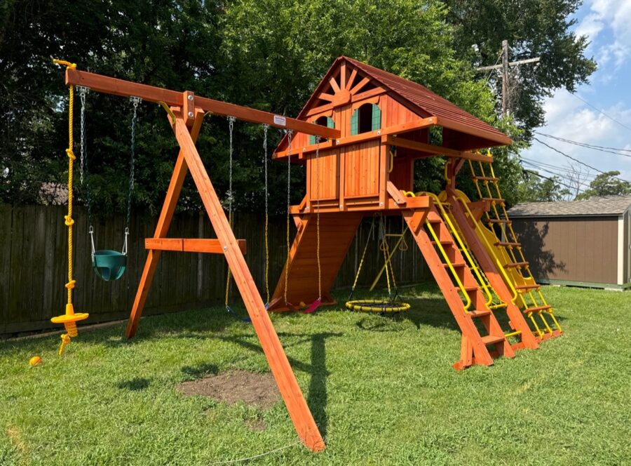 6.5 Jaguar Playcenter w/Treehouse Panels Installed