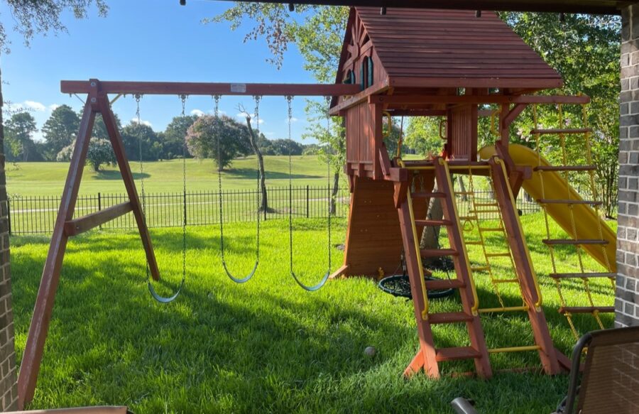 6.5 Jaguar Playcenter w/Treehouse Panels Installed