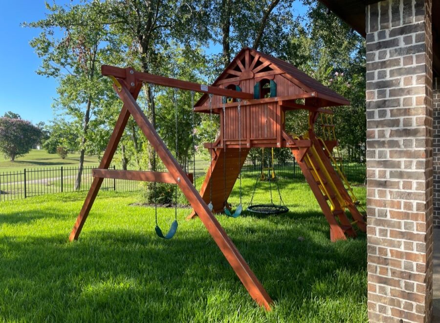 6.5 Jaguar Playcenter w/Treehouse Panels Installed