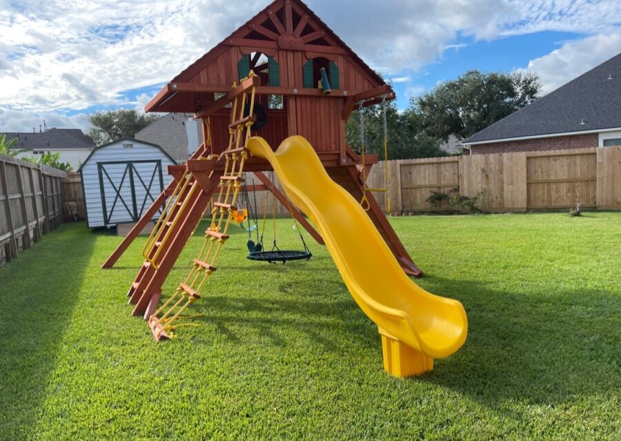 6.5 Jaguar Playcenter w/Treehouse Panels Installed