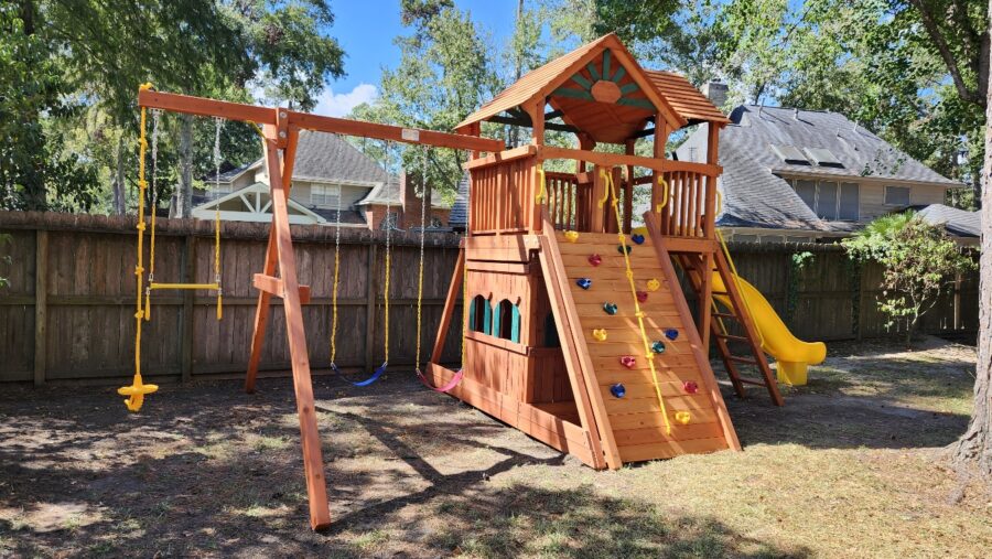 Mega Deck Fort Fully Enclosed Installed 2