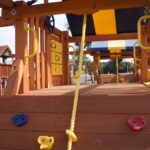 Parrot Island Playcenter w/ BYB Tarp and Yellow Wave Slide