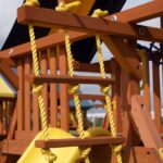 Parrot Island Playcenter w/ BYB Tarp and Yellow Wave Slide