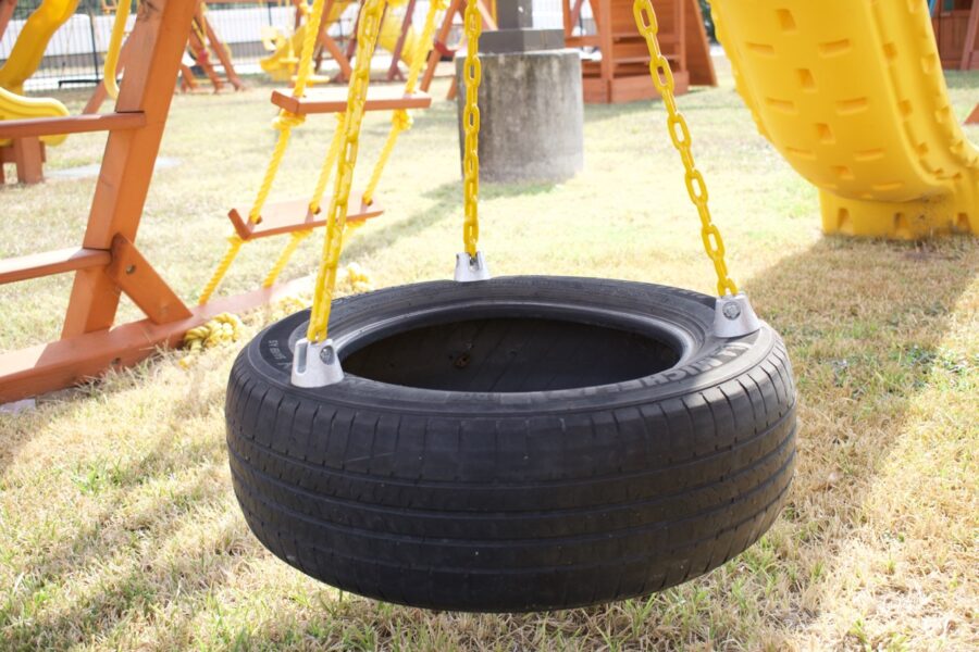 Parrot Island Playcenter w/ BYB Tarp and Yellow Wave Slide