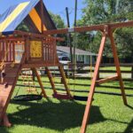 Parrot Island Playcenter with Tarp Installed 2