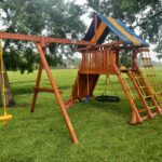 Parrot Island Playcenter with Tarp Installed 5