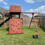 Parrot Island Playcenter XL with Treehouse Panels Installed 5