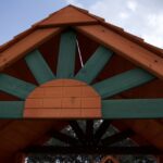 Parrot Island Fort w/Wood Roof, Snack Bar & Playhouse Panels